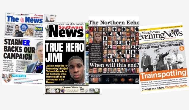 Powerful Front Pages From Regional and Local Media In 2021