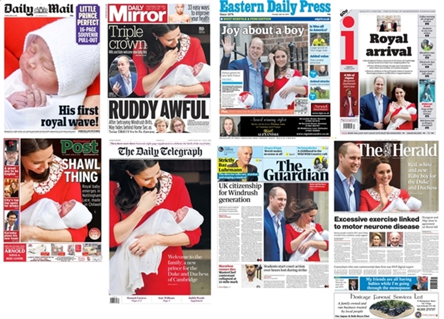Royal Birth Front Montage